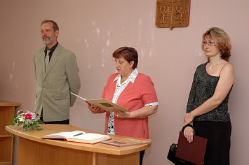 Slavnostní předání vysvědčení 2010