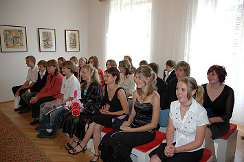 Slavnostní předávání vysvědčení 2007