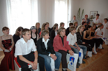 Slavnostní předávání vysvědčení 2007