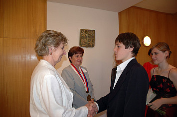 Slavnostní předávání vysvědčení 2007