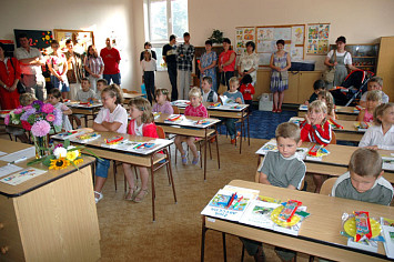 Přivítání nových prvňáčků 2005