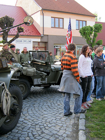 Oslavy 66. výročí osvobození Kasejovic