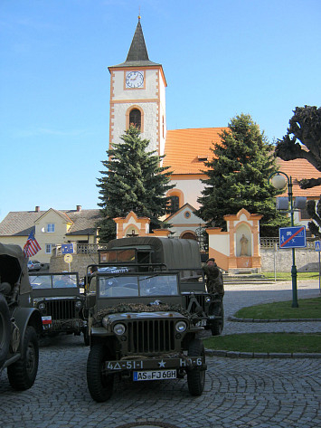 Oslavy 66. výročí osvobození Kasejovic