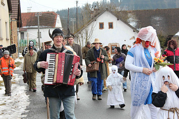 Masopustní veselí v Kladrubcích