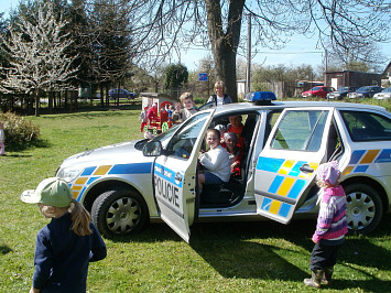 Beseda dětí s policií