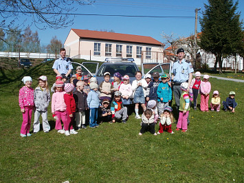 Beseda dětí s policií