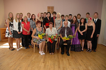 Slavnostní předávání vysvědčení 2012