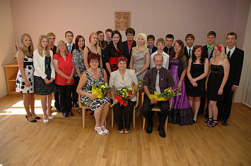 Slavnostní předávání vysvědčení 2012