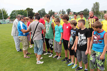 Oslavy prvních dnů užívání  nového areálu  sportoviště.