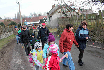 Novoroční pochod v Kasejovicích