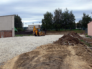  Výstavba hřiště vedle tělocvičny