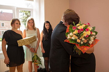 Slavnostní předání vysvědčení absolventům Základní školy Kasejovice 27.6.2014