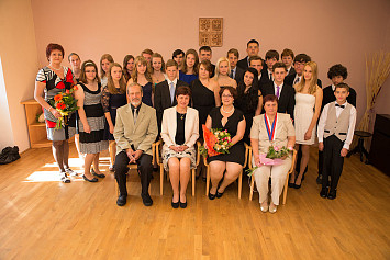 Slavnostní předání vysvědčení absolventům Základní školy Kasejovice 27.6.2014