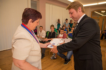 Ocenění fotbalistů oddílu žáků TJ Sokol Kasejovice 27.6.2014