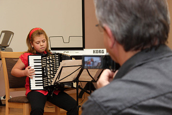 Koncert žáků ZUŠ v Kasejpvicích 2014