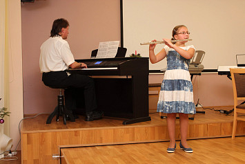 Koncert žáků ZUŠ v Kasejpvicích 2014