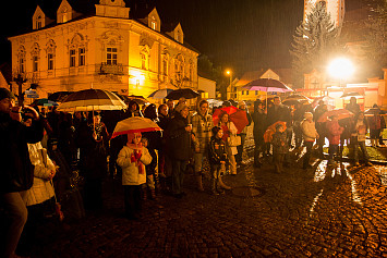 Vánoční zpívání koled s Českým rozhlasem se konalo ve středu 17.12.2014.