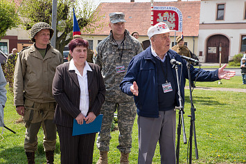 Oslavy osvobození Kasejovic 2015