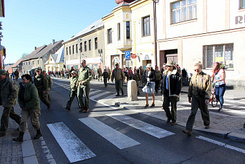 Kasejovice slavily konec 2. světové války