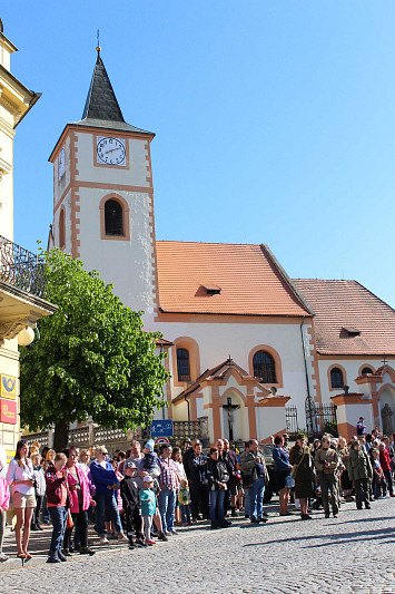 Kasejovice slavily konec 2. světové války