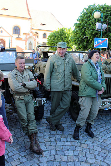 Kasejovice slavily konec 2. světové války