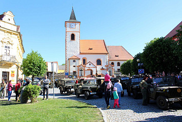 Kasejovice slavily konec 2. světové války