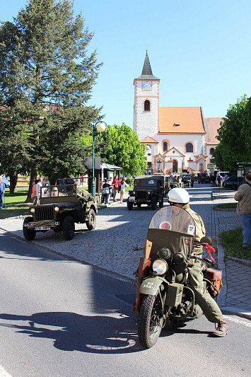 Kasejovice slavily konec 2. světové války