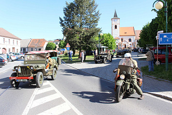 Kasejovice slavily konec 2. světové války