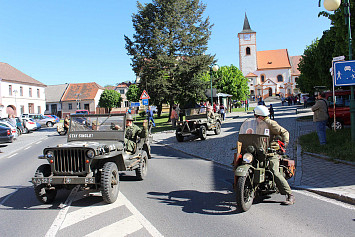 Kasejovice slavily konec 2. světové války