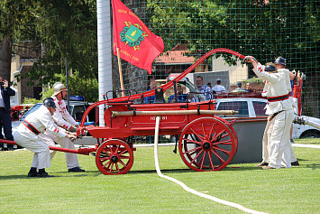 Hasičské cvičení v Kasejovicích