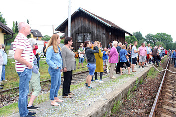 Parní vlak připomněl 120 let trvání místní lokálky