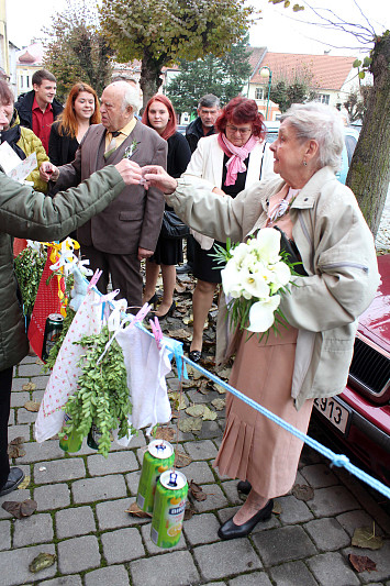 V Kasejovicích se slavila diamantová svatba