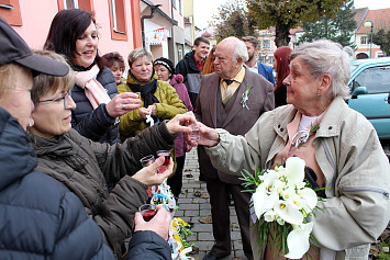 V Kasejovicích se slavila diamantová svatba