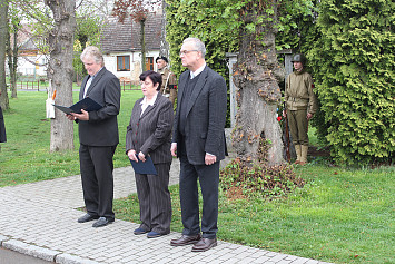 Oslavy konce druhé světové války se v Kasejovicích konaly s Miroslavem Kalouskem