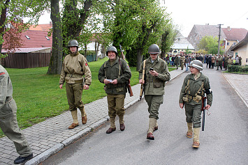 Oslavy konce druhé světové války se v Kasejovicích konaly s Miroslavem Kalouskem