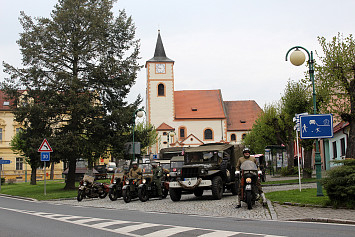 Oslavy konce druhé světové války se v Kasejovicích konaly s Miroslavem Kalouskem