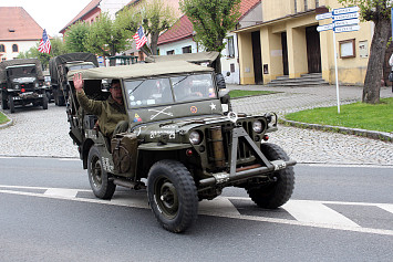 Oslavy konce druhé světové války se v Kasejovicích konaly s Miroslavem Kalouskem