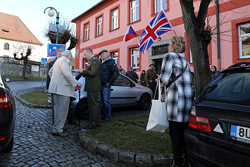 Návštěva válečného veterána p. Charlese Strassera v Kasejovicích