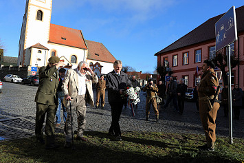 Návštěva válečného veterána p. Charlese Strassera v Kasejovicích