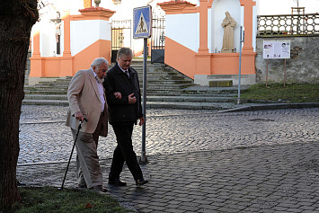 Návštěva válečného veterána p. Charlese Strassera v Kasejovicích