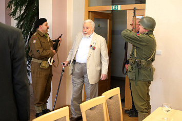 Návštěva válečného veterána p. Charlese Strassera v Kasejovicích