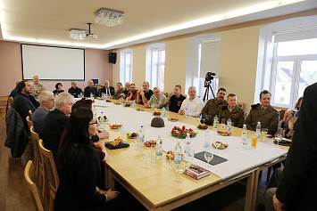 Návštěva válečného veterána p. Charlese Strassera v Kasejovicích