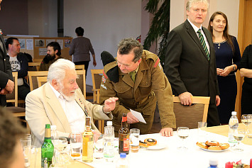 Návštěva válečného veterána p. Charlese Strassera v Kasejovicích