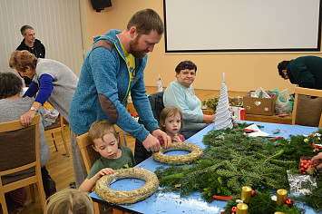 Adventního odpoledne a rozsvícení vánočního stromu